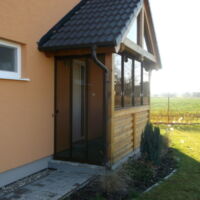 Zasklenie terasy - Levice