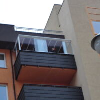 Bezrámový systém Thermalux - Bratislava Vyšehradská ul.