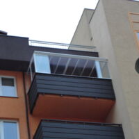 Bezrámový systém Thermalux - Bratislava Vyšehradská ul.
