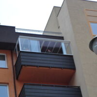 Bezrámový systém Thermalux - Bratislava Vyšehradská ul.